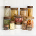 Acacia Wood Glass Jar 1L - Little Label Co - - 30%, Acacia Storage Jars, Acacia Wood, Food Storage Containers, Kitchen Organisation, Pantry Organisation