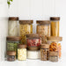 Acacia Wood Glass Jar 2L - Little Label Co - - 30%, Acacia Storage Jars, Acacia Wood, Food Storage Containers, Glass Storage, Kitchen Organisation, Pantry Organisation