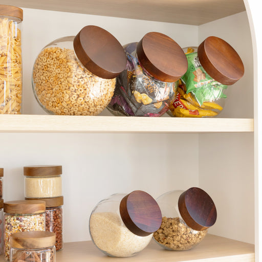 Acacia Snack Jar Packs - Little Label Co Australia - The Home of Organisation For Kitchen, Bathroom, Laundry & More