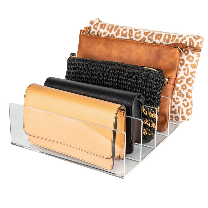 Acrylic Clutch and Cosmetic Organiser - Little Label Co - Storage & Organization - 20%, Accessories and Parts, Bag Holder, Bathroom Organisation, Beauty Product Organisation, Catchoftheday, Kitchen Organisation, Laundry Organisation, Pantry Organisation, Wardrobe Storage