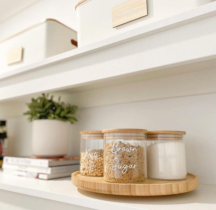 Bamboo Lazy Susan - Little Label Co - Lazy Susan - 40%, Catchoftheday, Kitchen Organisation, Lazy Susan, warehouse