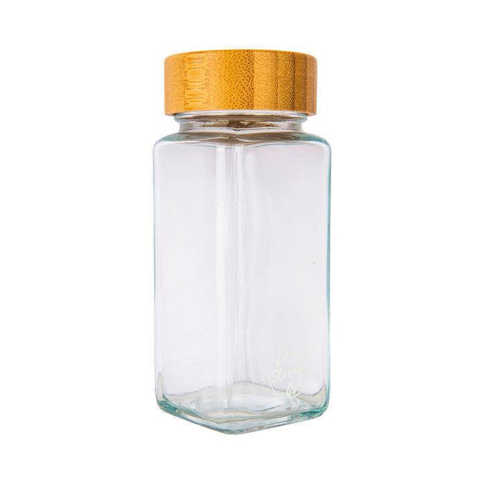 Bamboo Shaker Spice Jars - 125ml. Little Label Co Spice Storage in air tight screw top lid.