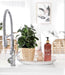 Brown Plastic Pump Bottles 500ml with Bamboo Tray - Little Label Co - Kitchen Tools & Utensils - 20%, Catchoftheday