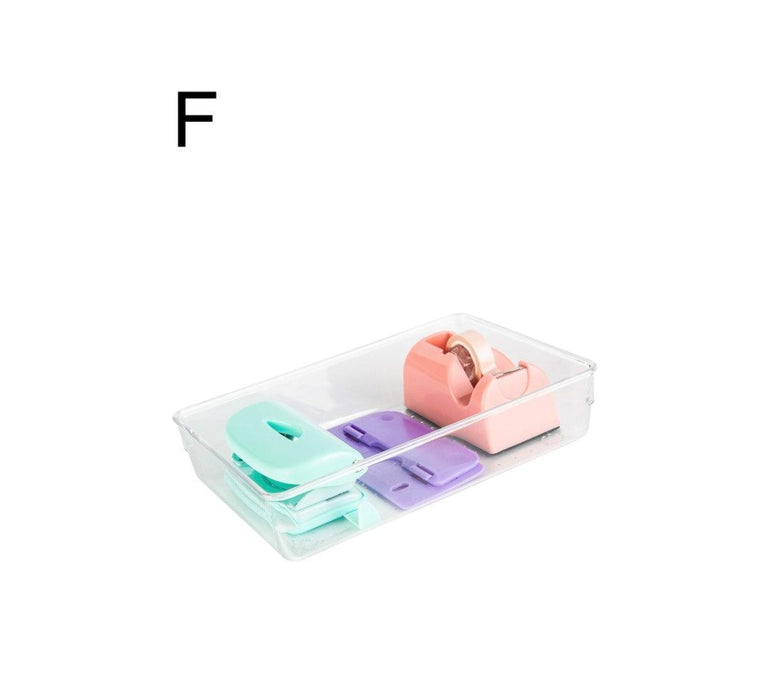 Clear Drawer Organiser Trays - Individuals - Little Label Co - Drawer organiser Drawer organisers Drawer Dividers Draw dividers Kitchen organisation Stationary Organisation