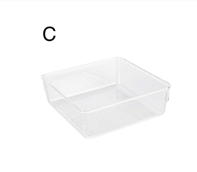 Clear Drawer Organiser Trays - Individuals - Little Label Co - Drawer organiser Drawer organisers Drawer Dividers Draw dividers Kitchen organisation Stationary Organisation