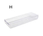 Clear Drawer Organiser Trays - Individuals - Little Label Co - Drawer organiser Drawer organisers Drawer Dividers Draw dividers Kitchen organisation Stationary Organisation