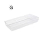 Clear Drawer Organiser Trays - Set of 20 Drawer organiser Drawer organisers Drawer Dividers Draw dividers Kitchen organisation Stationary Organisation