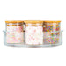 Clear Turntable Lazy Susan Tray (6.6cm high) - Little Label Co - Kitchen Organizers - 20%, Catchoftheday