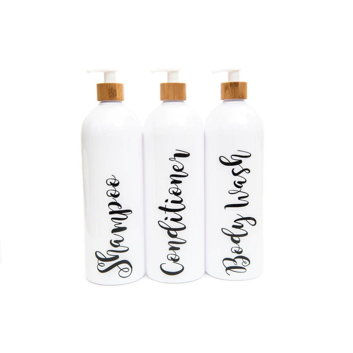 Custom Labels for 1L Bathroom Bottles - Little Label Co - Bathroom Accessories - 30%, Home Organisation Labels