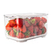Fridge Organiser with Drainage Plug - Set of 2 for Fridge storage and organisation. Keep your food fresher in our storage containers.  Great for Meal Prep and Fridge organisation