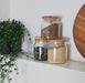 Glass Jar with Bamboo and Twine Lid - 500ml - Little Label Co - Storage & Organization - 20%