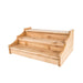 Large Bamboo Spice Shelf with 12 x 200ml Herb & Spice Jars Pack. Air tight herb and spice jar. Spice storage jars with spice rack. Bamboo spice rack for storing her and spice jars