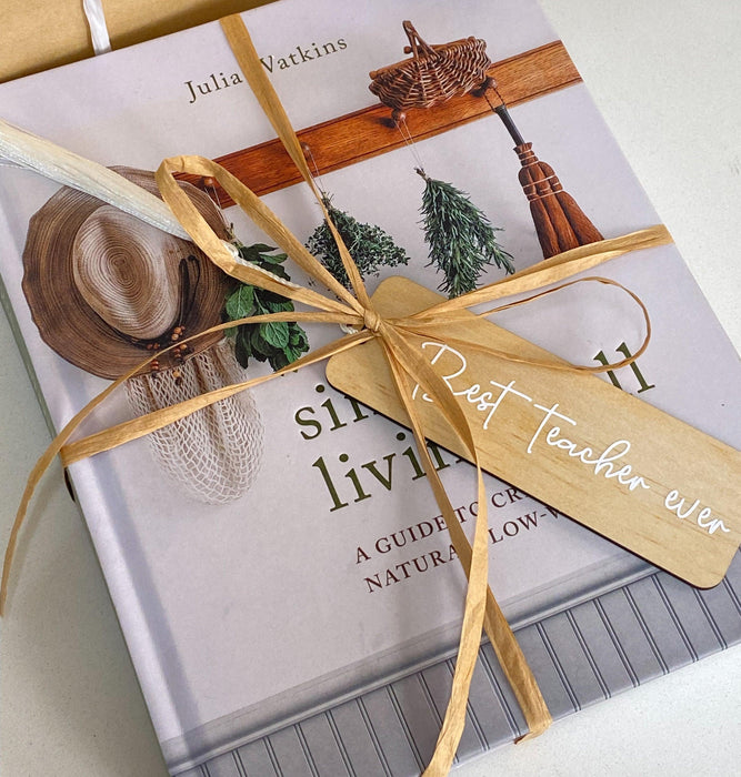 Personalised Acrylic/Bamboo Bookmark with tassel (includes label) - Little Label Co - Labels & Tags - 30%, Wardrobe Tags