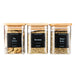 Pantry Container for herb and spice storage 200ml glass jar with bamboo lid. home organisation pantry jar for spice rack 