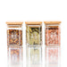 Bamboo Spice Rack with Square Herb & Spice Jars Large Pack - Little Label Co The Home of Organisation For Kitchen, Bathroom, Laundry & More