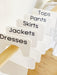 Wardrobe Organisers Acrylic or Bamboo (with custom labels) - Little Label Co - Labels & Tags - 30%, Wardrobe Tags