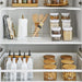 Wire & Bamboo Cruet Holder - Little Label Co - Kitchen Organizers - 